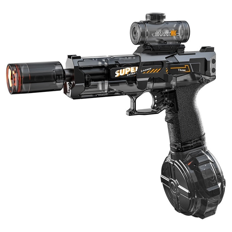 Pistolet à eau électrique VOLTAQUA avec lumières LED bleues